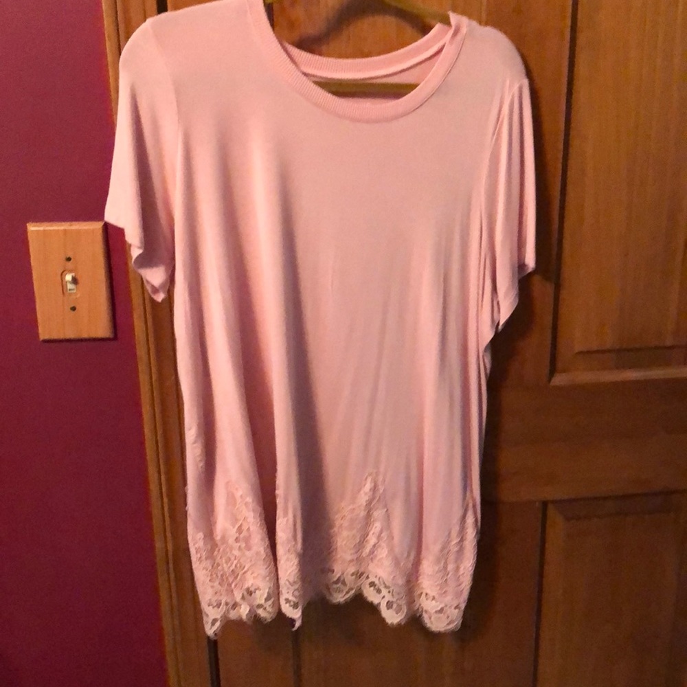 Light pink soft tee